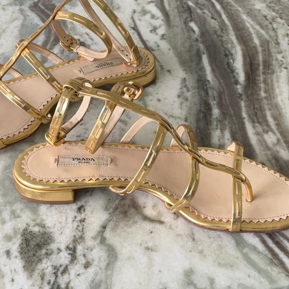 Vintage Prada Gladiator Sandal - Picture 2 of 5